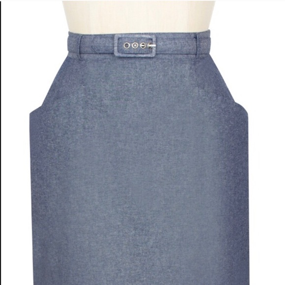 Trashy Diva Dresses & Skirts - Trashy Diva Chambray Pencil skirt 18